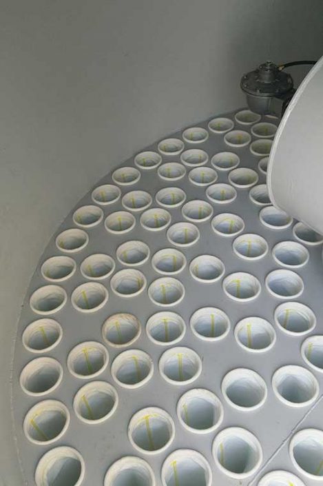 Bags and Cages installed in 2 new filters